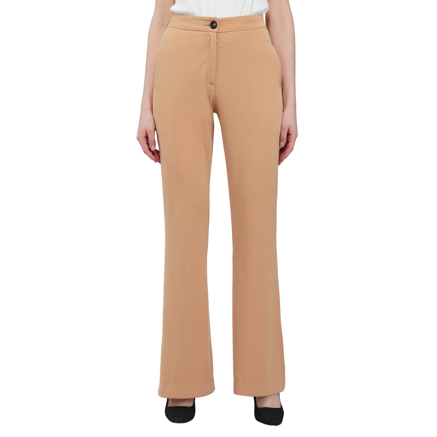 Lauren Ralph Lauren Stretch Cotton Blend Cropped Pants | Dillard's